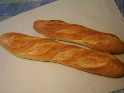 Stangenweissbrot